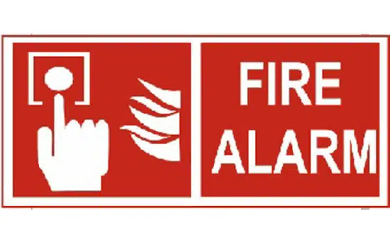 fire safety signage