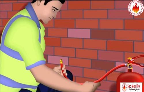 Maintenance of fire extinguisher