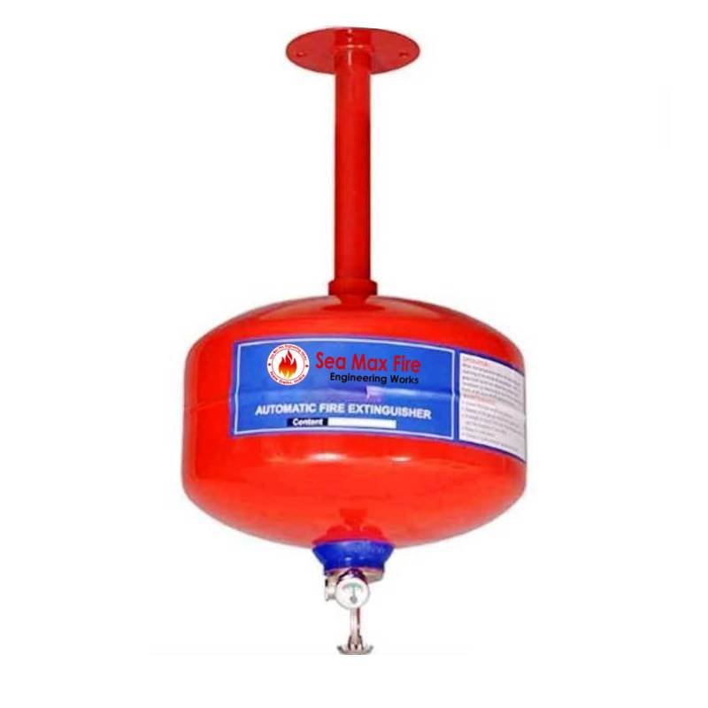 automatic clean agent fire extinguisher